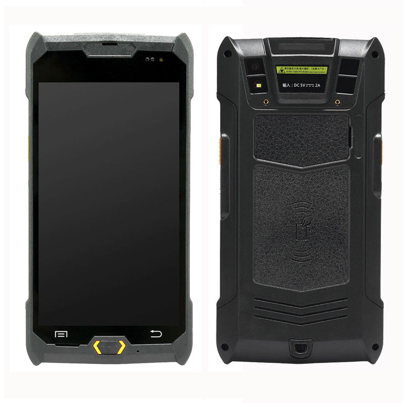 NFC Barcode scanner android 5 inch PDA handheld terminal mobile computer HP50